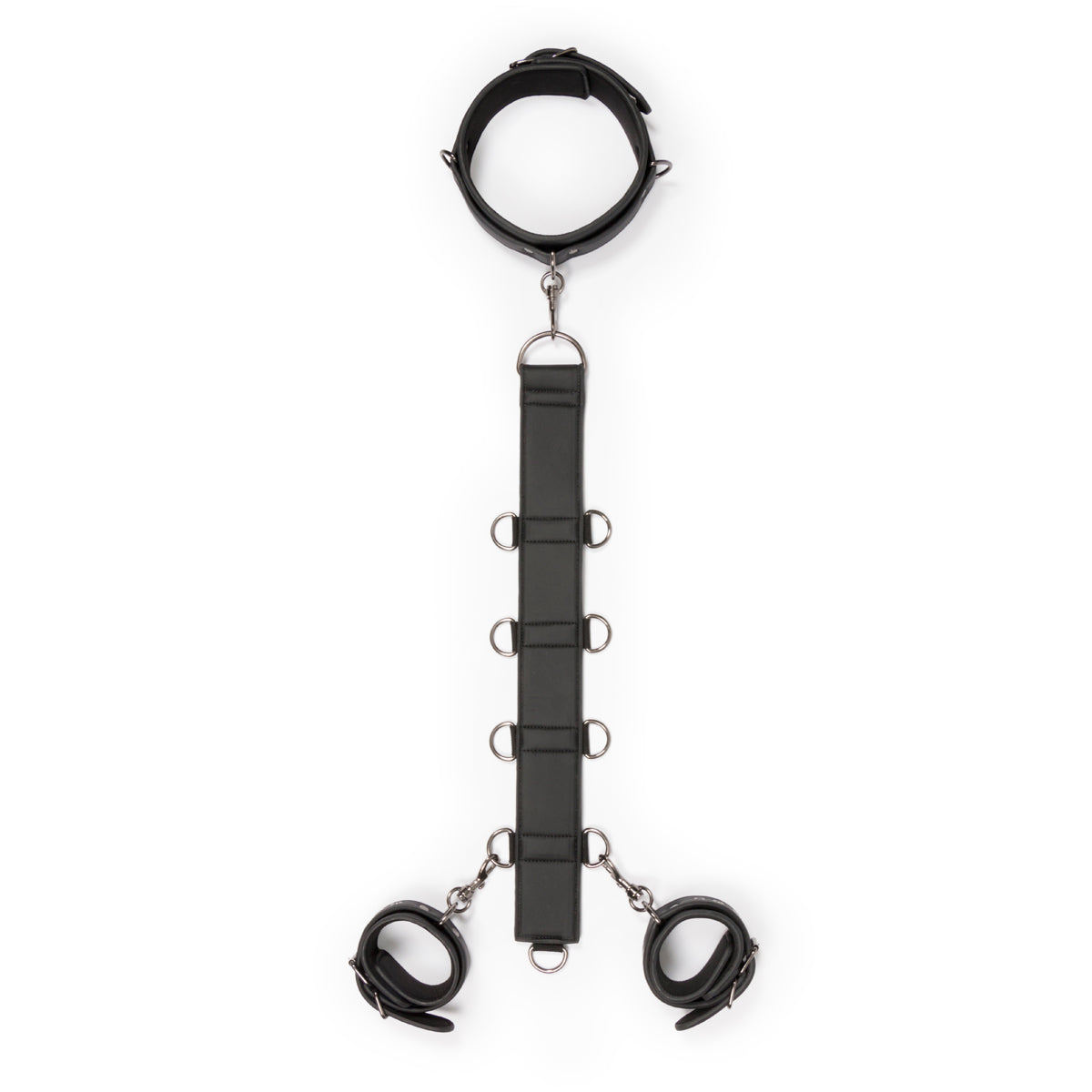 Neck and Wrist Restraint Bondage Kit with Harness Strap Handcuffs and Collar > Bondage Gear > Restraints