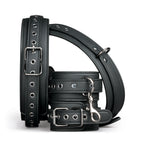 Thigh and Wrist Cuff Set – Durable Faux Leather BDSM Restraint Accessory > Bondage Gear > Restraints
