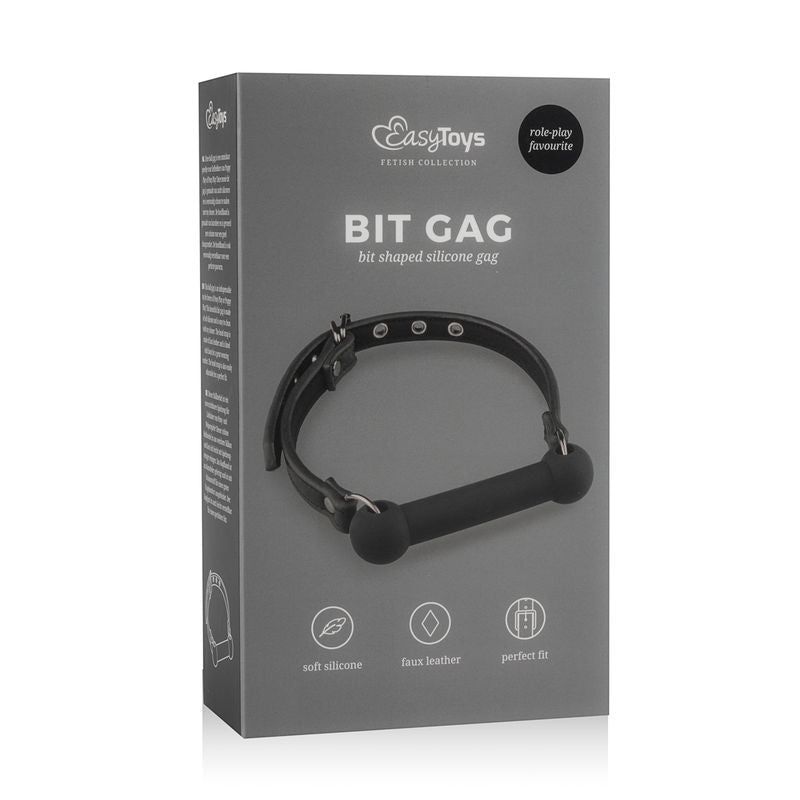 EasyToys Silicone Bit Gag – Durable Flexible Material BDSM Accessory > Bondage Gear > Gags and Bits