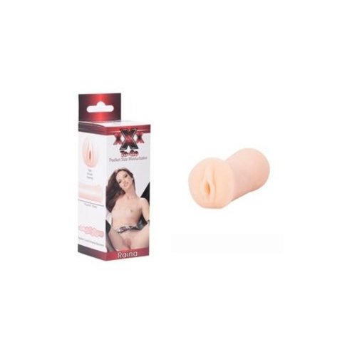 XXX To Go Raina Pocket Sized Vagina Stroker Flesh Strokers - Manual