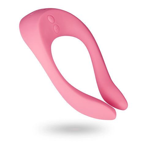 Satisfyer Partner Multifun 2 Rechargeable Multivibrator Pink Couples Toys