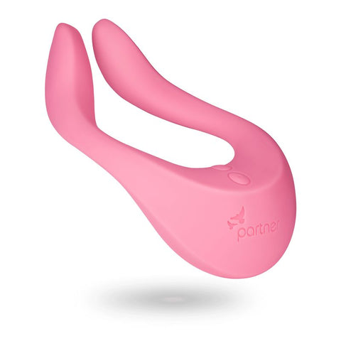 Satisfyer Partner Multifun 2 Rechargeable Multivibrator Pink Couples Toys
