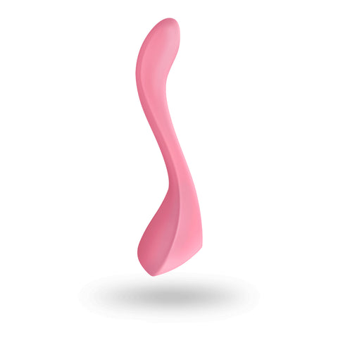 Satisfyer Partner Multifun 2 Rechargeable Multivibrator Pink Couples Toys