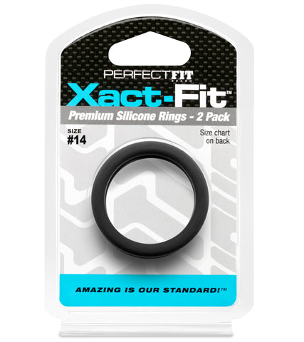 PlayZone Xact-Fit Ring 2-Pack – Precision Fit Cock Rings > Cock Ring > Sets