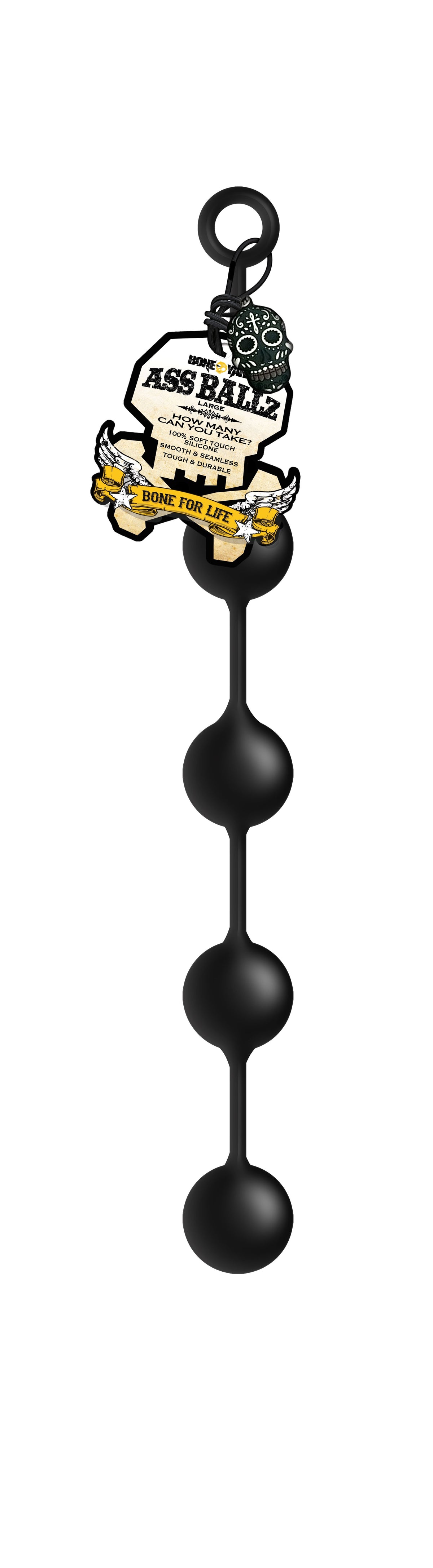 Boneyard Ass Ballz Large 18 Inch Medical Grade Silicone > Anal Range > Oversized Anal Toys