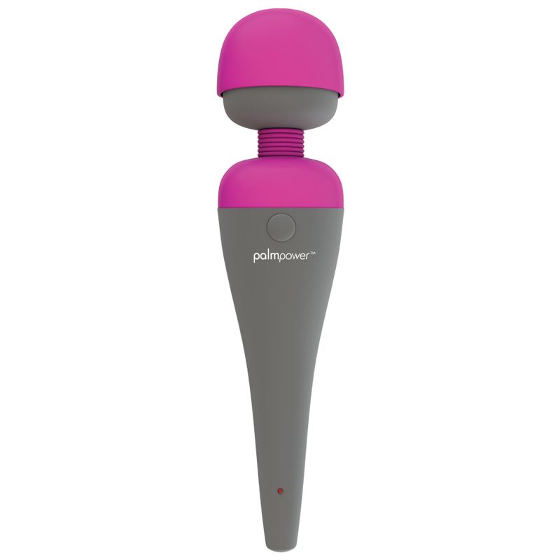 PalmPower Massage Wand Pink – Powerful Vibrations Handheld Massager > Sex Toys > Massage Wands