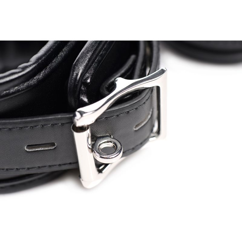 Adjustable Leather Slave Bondage Shackle Set – High-Quality Restraint Accessories > Bondage Gear > Restraints