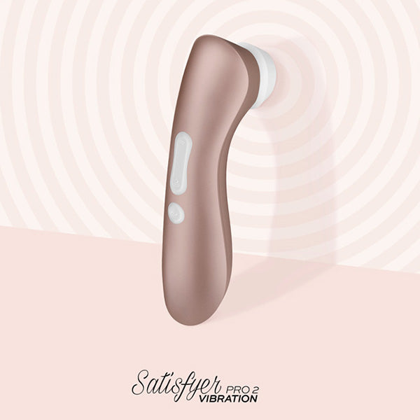 Satisfyer Pro 2+ G2 Clitoral Stimulator Rose Gold STIMULATORS