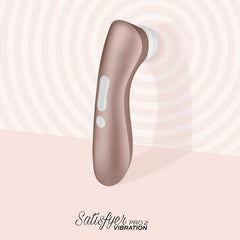 Satisfyer Pro 2+ G2 Clitoral Stimulator Rose Gold STIMULATORS