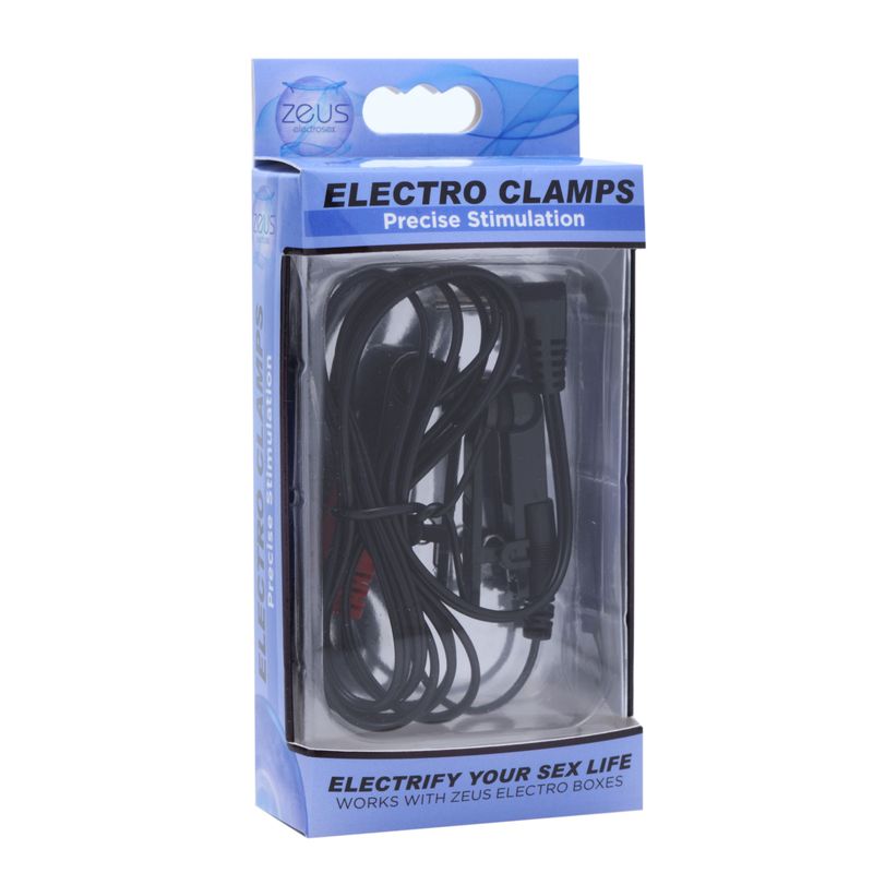 Zeus Electro Sex Clamps – Lightweight Sensation Clamps Secondary image