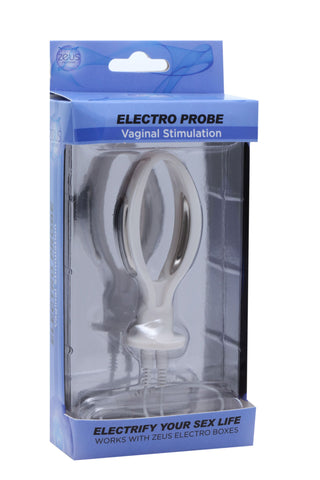 Zeus Electro Pussy Probe for Intense Sensations and Pleasure E-STIM TOYS