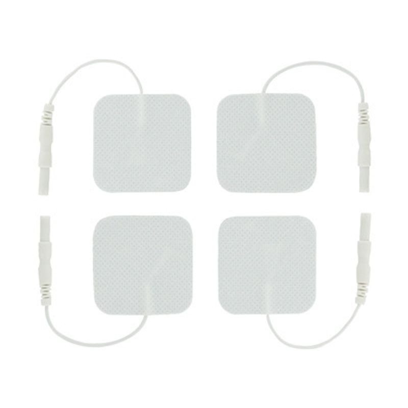 Zeus Electro Pads Four Pack Adult Intimacy Enhancer White E-STIM TOYS