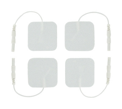 Zeus Electro Pads Four Pack Adult Intimacy Enhancer White E-STIM TOYS
