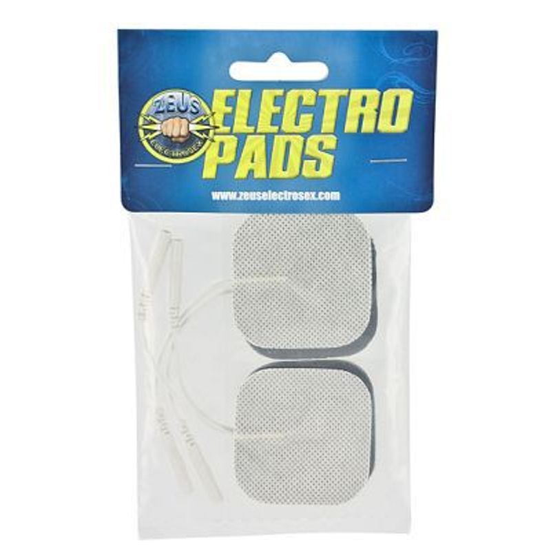 Zeus Electro Pads Four Pack Adult Intimacy Enhancer E-STIM TOYS