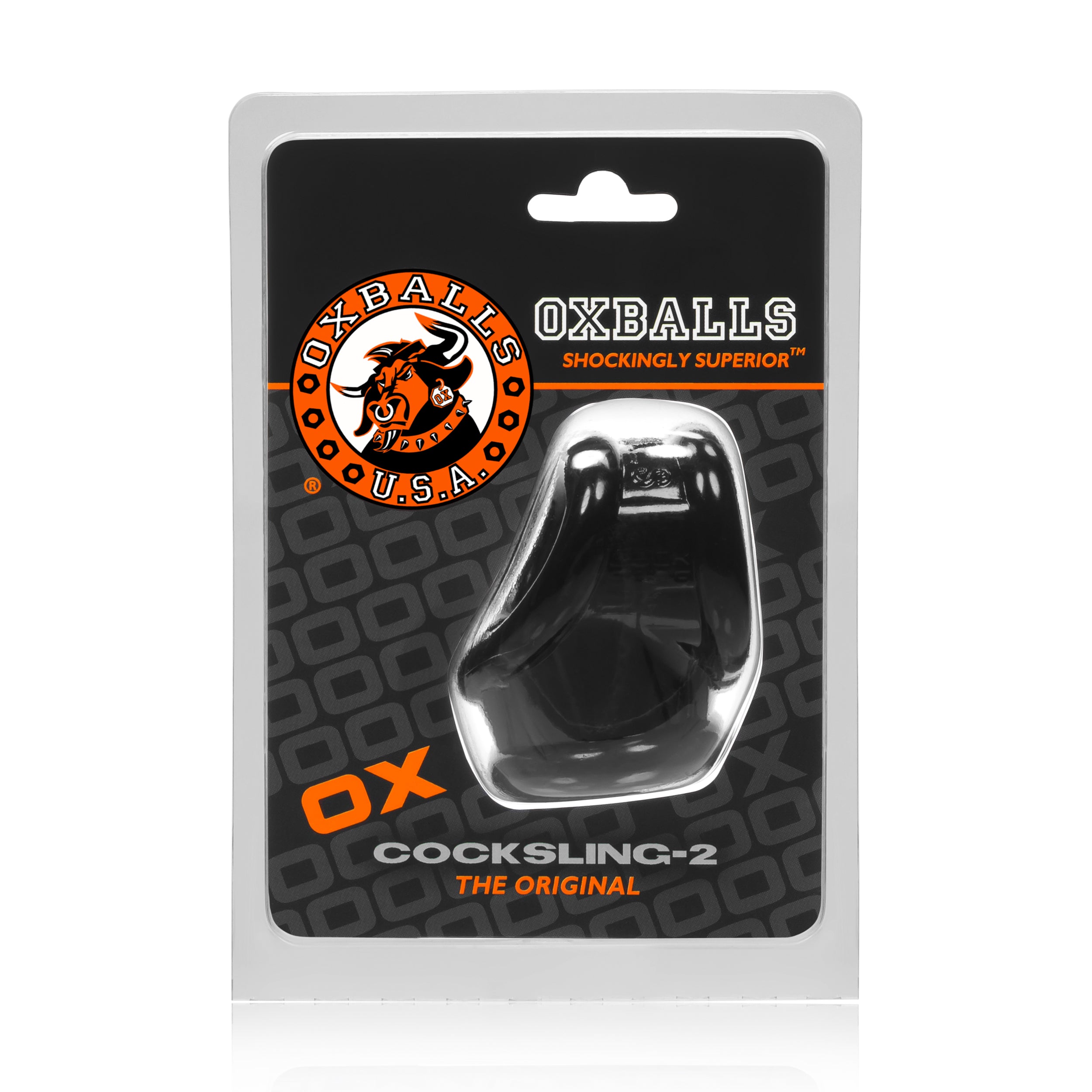 Cocksling 2 Black Cockring for Ultimate Pleasure and Comfort COCK RINGS Sling