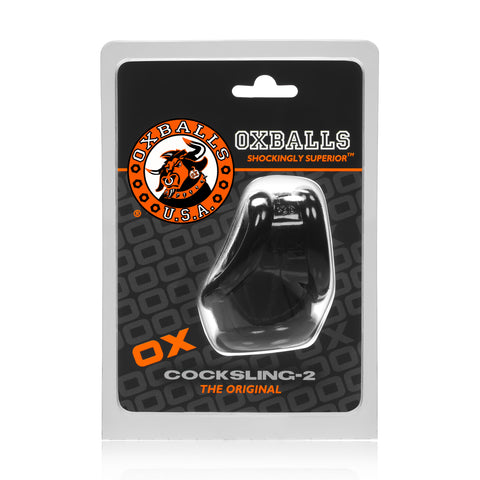 Cocksling 2 Black Cockring for Ultimate Pleasure and Comfort COCK RINGS Sling