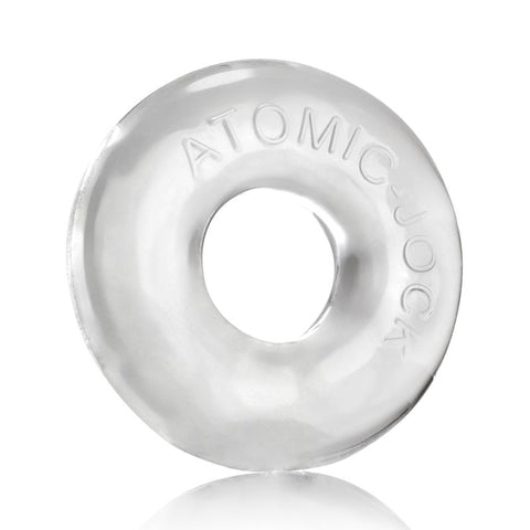 Donut 2 Cockring Large Clear with 5x Stretch for Enhanced Performance > Cock Ring > Single