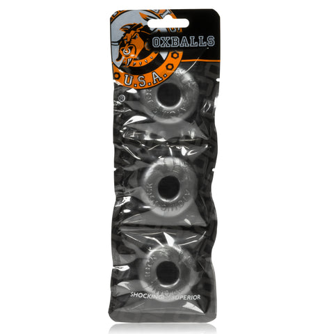 Ringer Cockring Set 3 Piece Steel for Enhanced Pleasure and Comfort Cockrings
