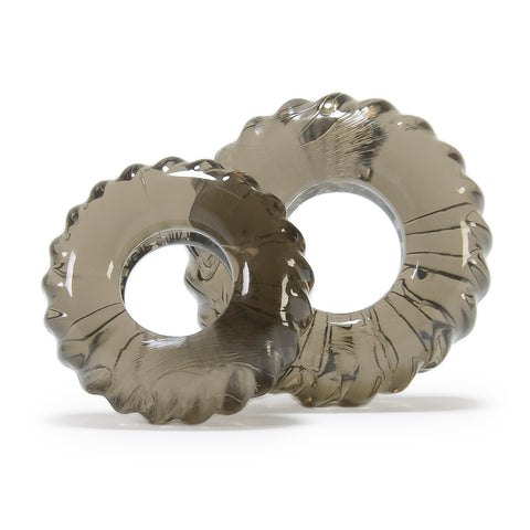 Oxballs Truckt 2-Pack (Clear) – Stretchy Clear Cockrings Default Title COCK RING Set