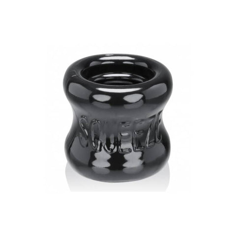 Squeeze Ball Stretcher Black for Enhanced Pleasure and Deeper Stretch Black Cockrings