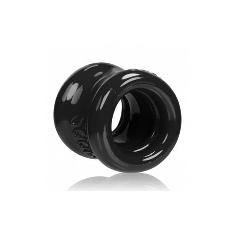 Squeeze Ball Stretcher Black for Enhanced Pleasure and Deeper Stretch Cockrings