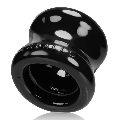 Squeeze Ball Stretcher Black for Enhanced Pleasure and Deeper Stretch Cockrings