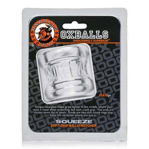 Squeeze Ball Stretcher Clear Adult Sex Toy Cockrings