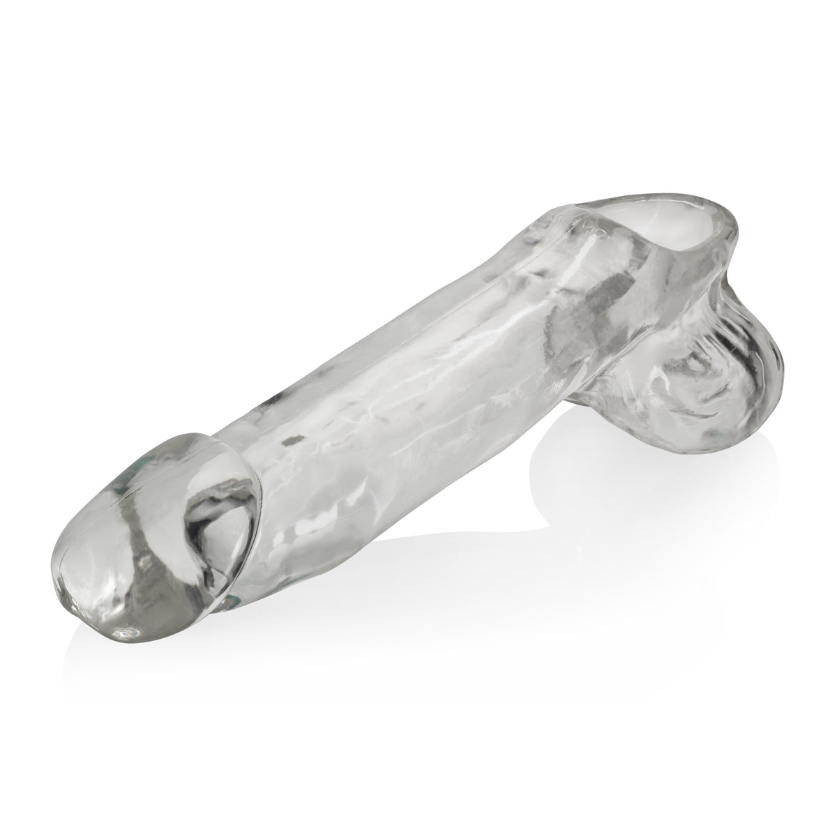 Daddy Cocksheath w Balls Clear 10 Inch Length > Sex Toys For Men > Penis Sleeves