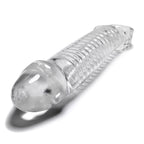 Muscle Cocksheath Clear 9.25 Inch Length > Sex Toys For Men > Penis Sleeves