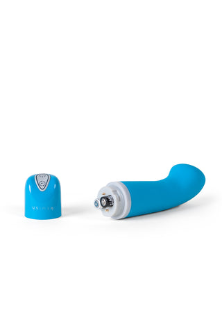 Bdesired Deluxe Curve Blue Lagoon Waterproof Massager 6" VIBRATORS