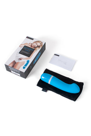 Bdesired Deluxe Curve Blue Lagoon Waterproof Massager 6" VIBRATORS