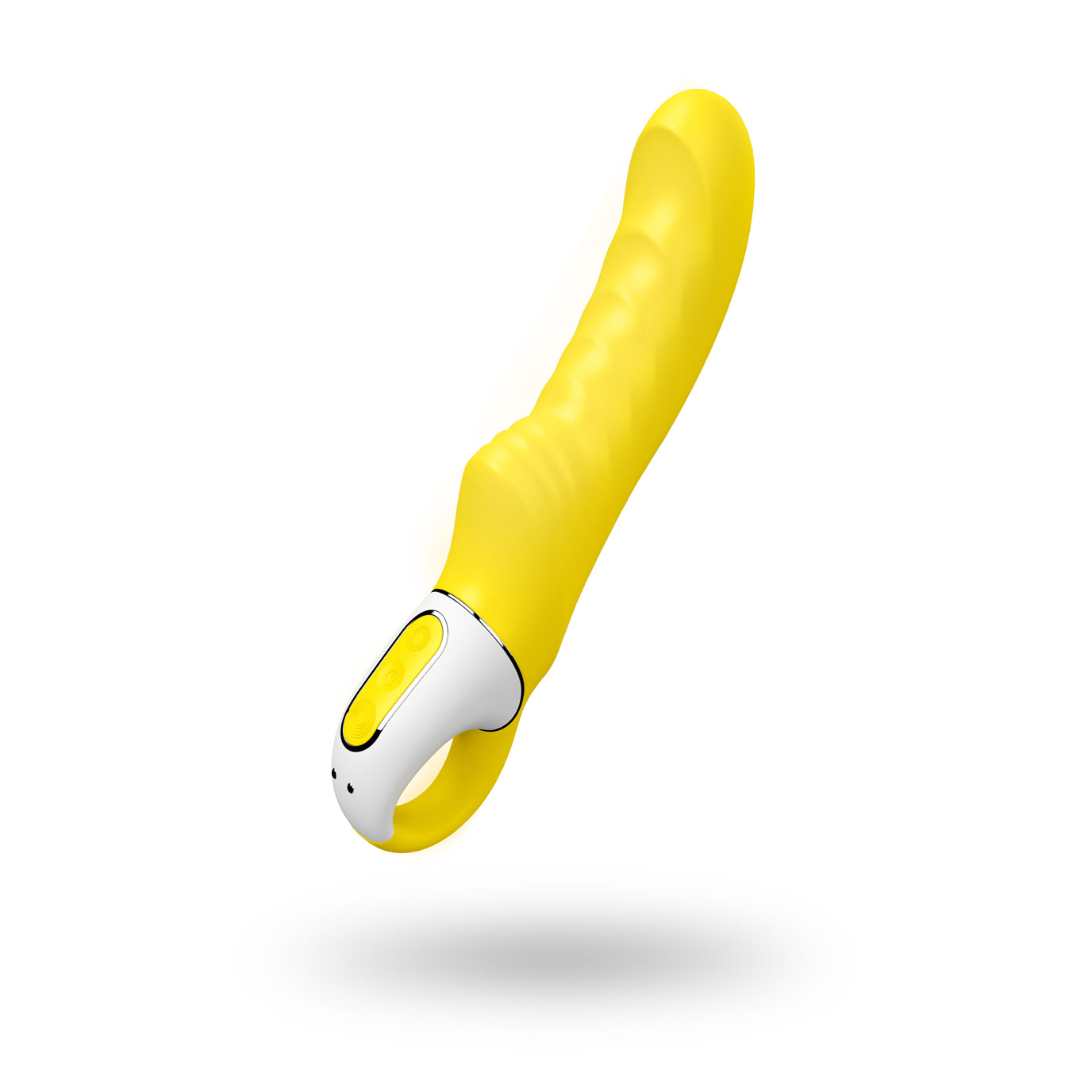Satisfyer Yummy Sunshine G Spot Silicone Vibrator Yellow Vibrators - G Spot