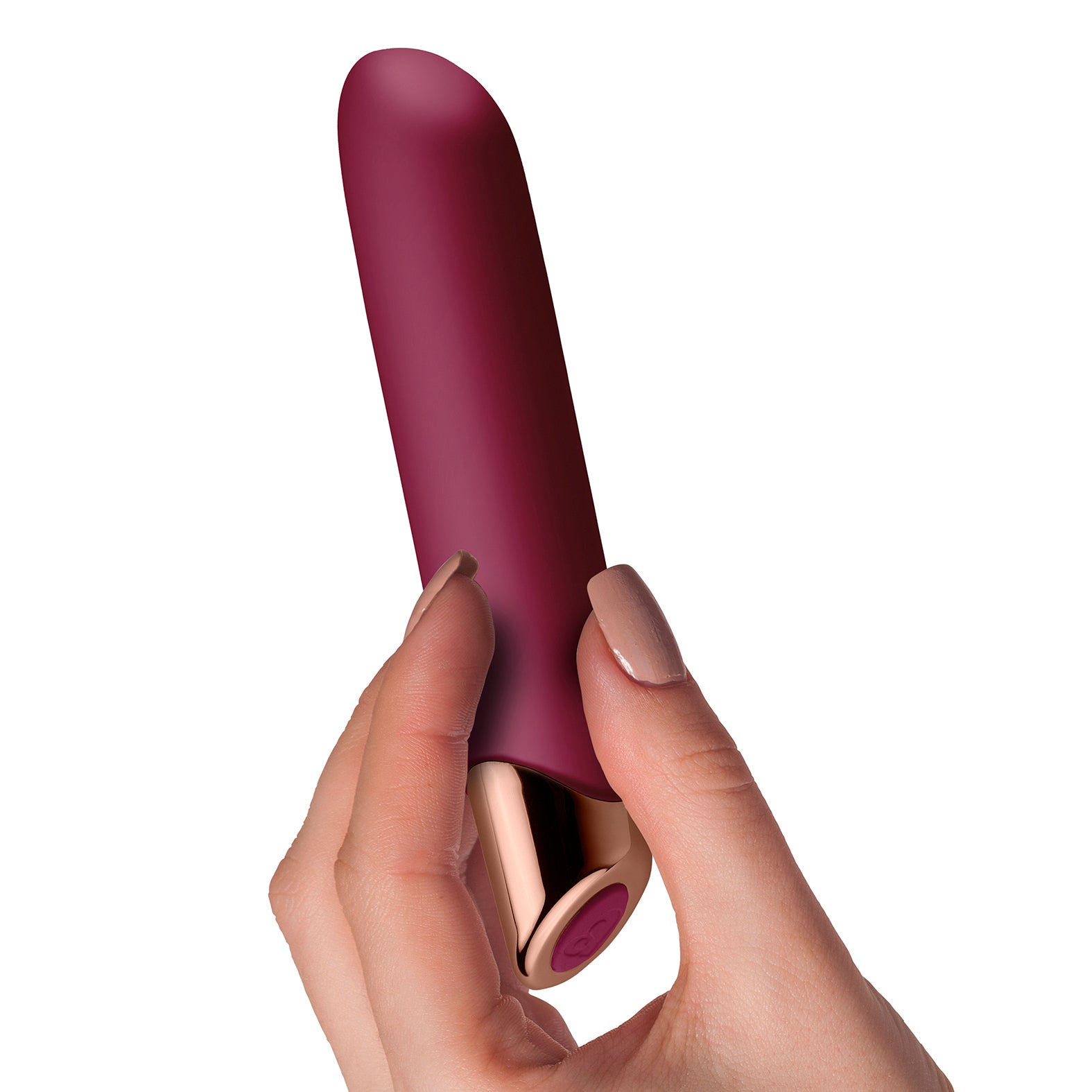 Chaiamo Rechargeable Sensory Vibrator – Burgundy Rechargeable Vibrator > Vibrators > Mini Vibrators