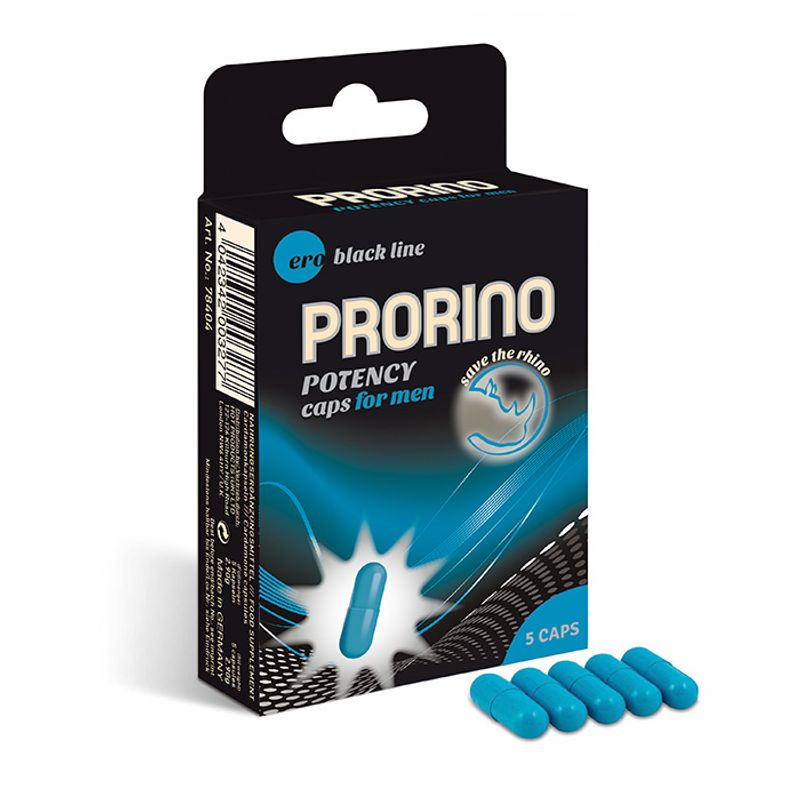 Prorino Potency Capsules – Dietary Supplement for Male Vitality and Stamina Support Default Title > Essentials > Mens Enhancers Main image
