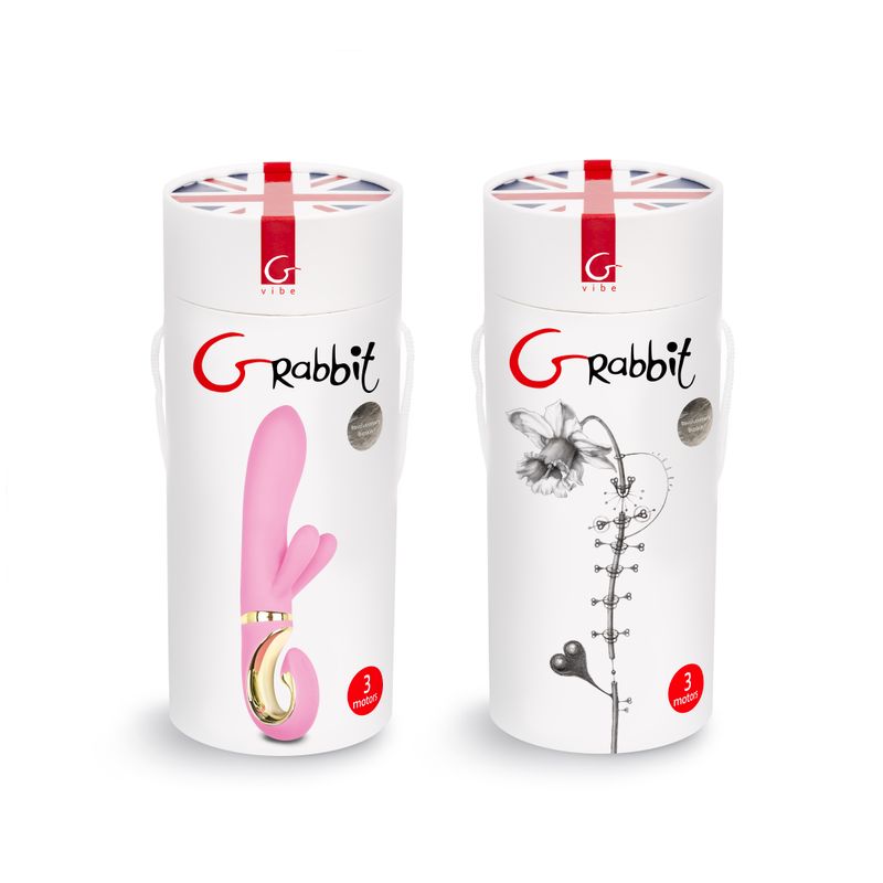 Grabbit Candy Pink G-Spot Vibrator 7 x 1.3 Inches > Vibrators > Ladies > Rabbit