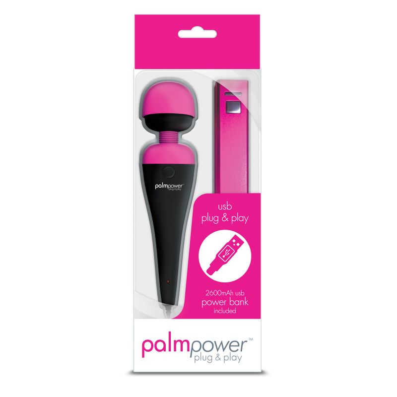 PalmPower Massage Wand Plug and Play with Power Bank > Sex Toys > Massage Wands
