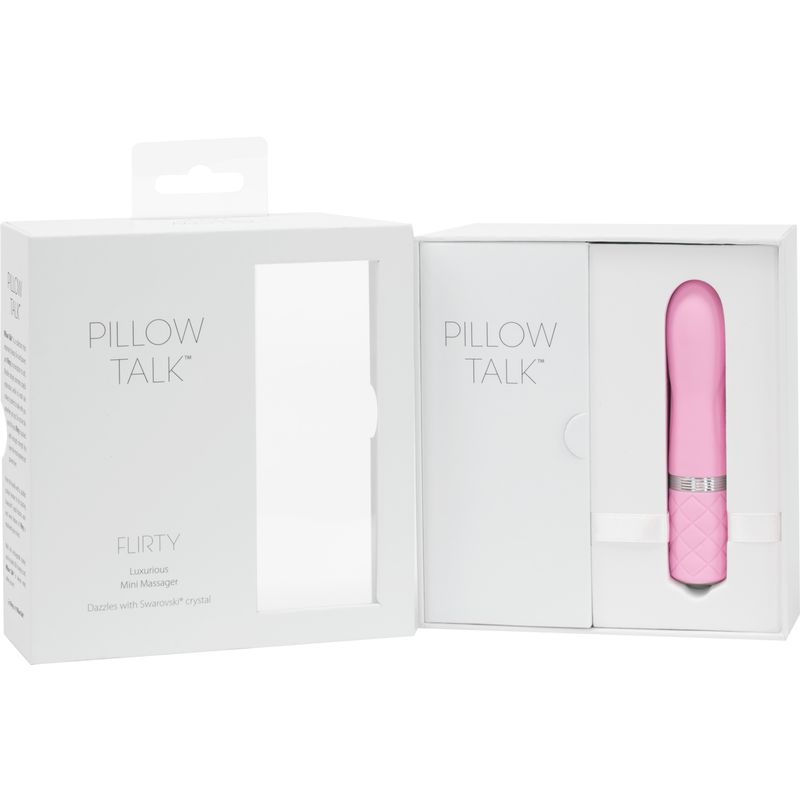 Pillow Talk Flirty Vibe with Swarovski Crystal – Small Vibrator > Vibrators > Standard Vibrators