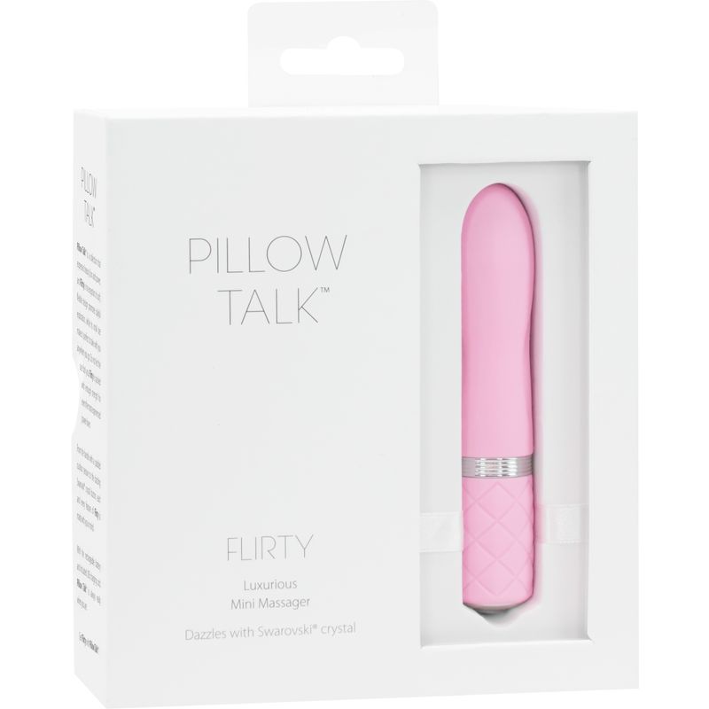 Pillow Talk Flirty Vibe with Swarovski Crystal – Small Vibrator > Vibrators > Standard Vibrators