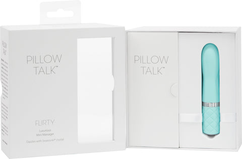 Pillow Talk Flirty Teal Vibrator for Playful Exploration > Vibrators > Standard Vibrators