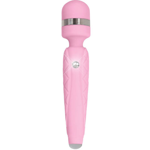 Pillow Talk Cheeky Pink Luxury Self-Care Wand Electric Massager