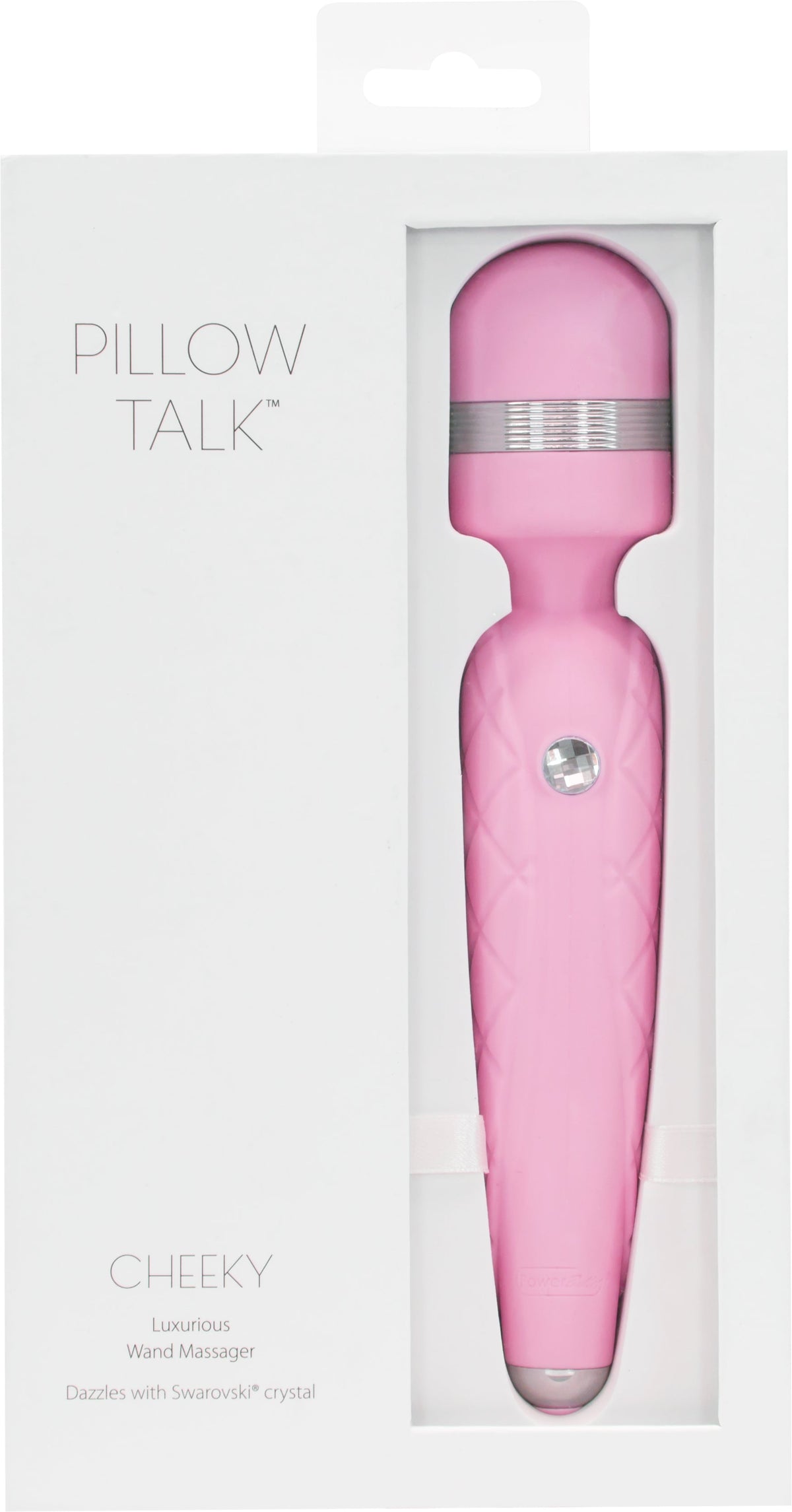 Pillow Talk Cheeky Wand – Luxury Wand Vibrator with Swarovski Crystal > Sex Toys > Massage Wands