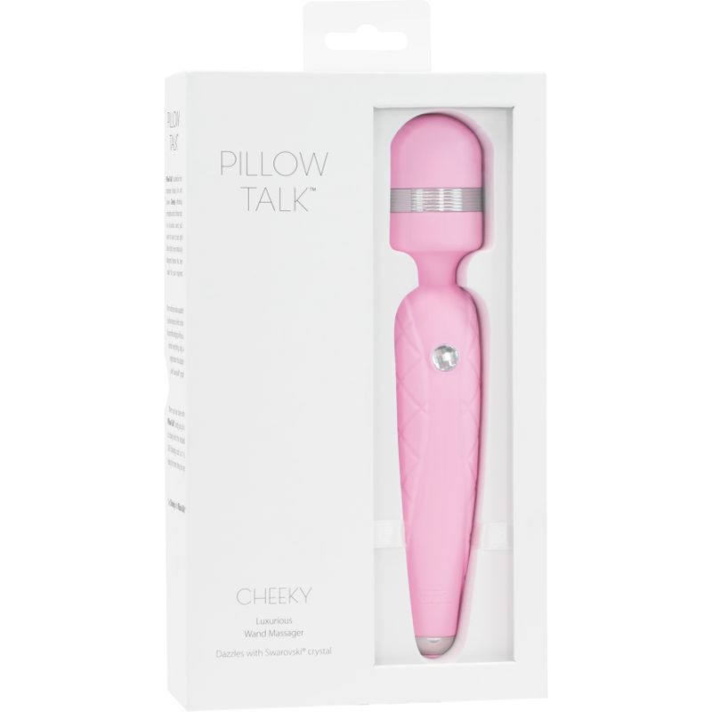 Pillow Talk Cheeky Wand – Luxury Wand Vibrator with Swarovski Crystal > Sex Toys > Massage Wands