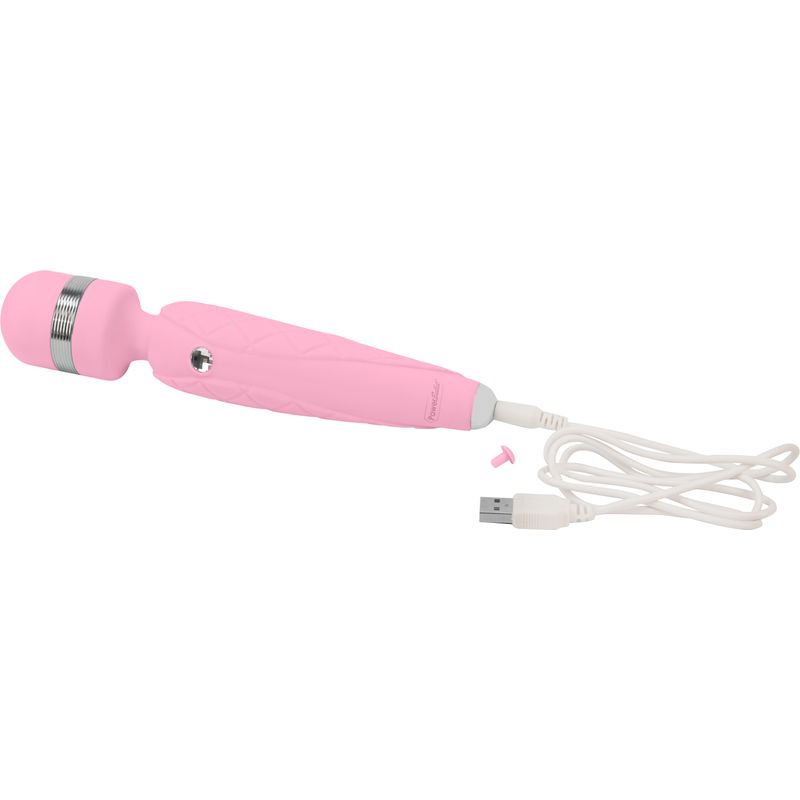 Pillow Talk Cheeky Wand – Luxury Wand Vibrator with Swarovski Crystal > Sex Toys > Massage Wands