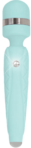 Pillow Talk Cheeky Teal Luxurious Self-Care Wand Electric Massager