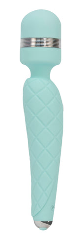 Pillow Talk Cheeky Teal Luxurious Self-Care Wand Electric Massager