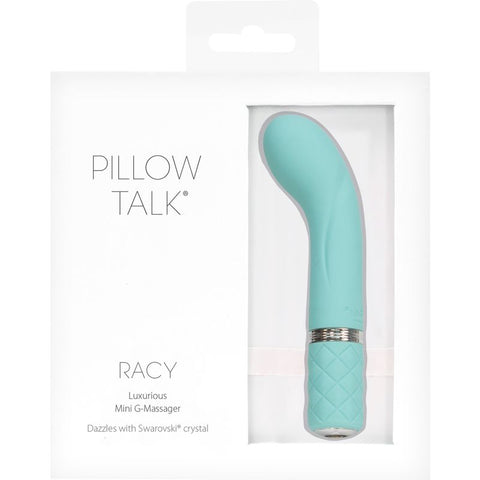 Pillow Talk Racy Teal Mini Vibrator for Pleasure Vibrators - G Spot