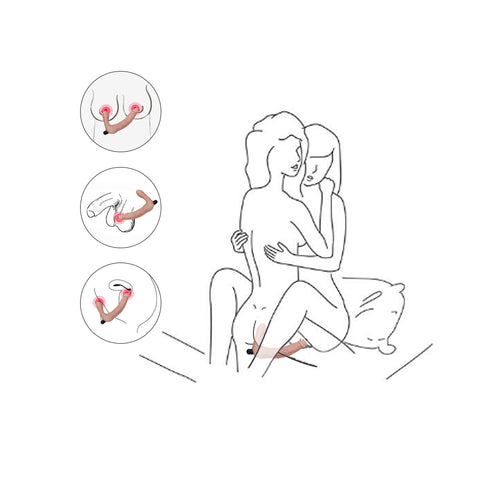 Ijoy Rechargeable Strapless Strap On for G-Spot Stimulation > Realistic Dildos and Vibes > Strapless Strap Ons