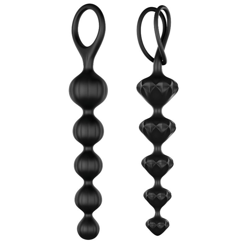 Satisfyer Silicone Anal Beads Set Of 2 Smooth Ergonomic > Anal Range > Anal Beads