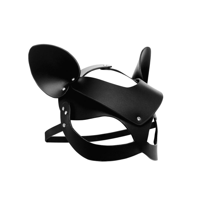 Bad Kitten Leather Cat Mask > Bondage Gear > Masks