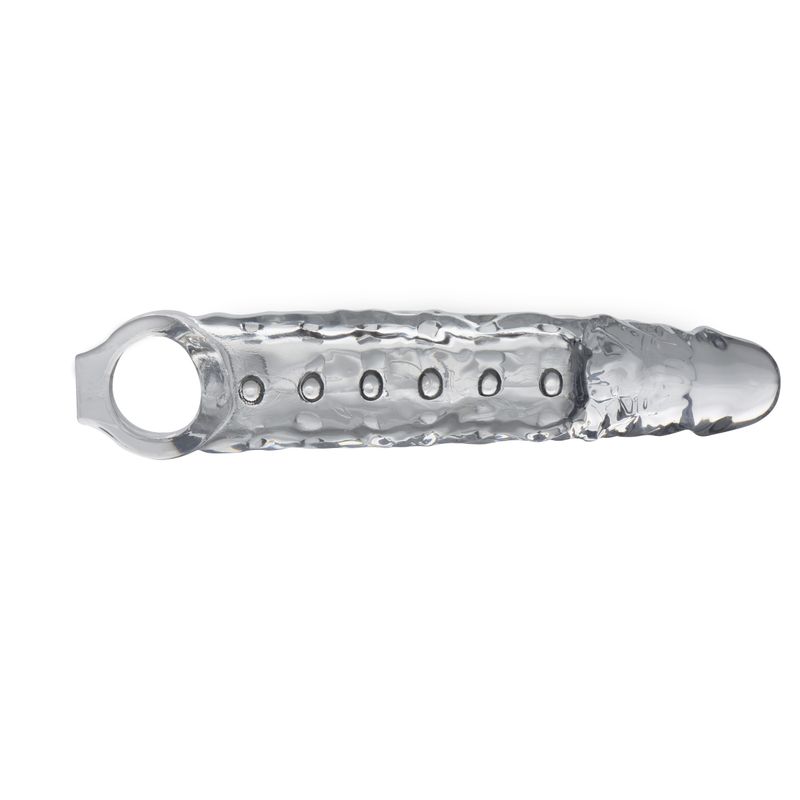 Size Matters 3 Inch Clear Penis Extender Sleeve > Sex Toys For Men > Penis Sleeves